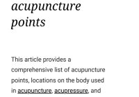 Featured image for Key Acupuncture Points You Need to Know